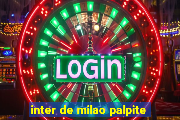 inter de milao palpite